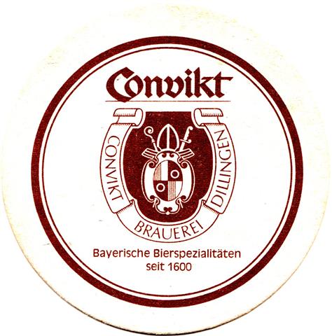 dillingen dlg-by convikt convikt rund 2a (215-bierspezialit�ten-braun)